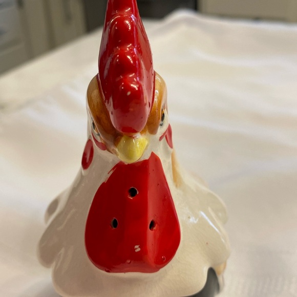Vintage Napco Japanese Rooster, Hen Salt & Pepper, Cream & Sugar Set - Picture 6 of 15